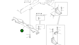 Поперечная штанга 103-50-31111 Komatsu