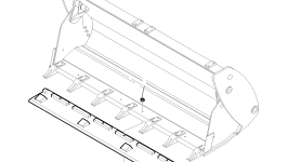 Отвал 42N-815-1420 Komatsu