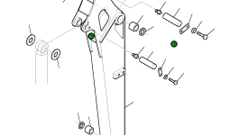Втулка 3F2089621 Komatsu