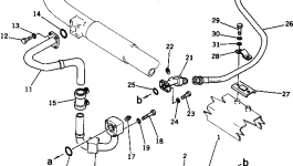 Трубка 198-03-15460 Komatsu