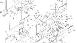 Уплотнение 423-33-11410 Komatsu