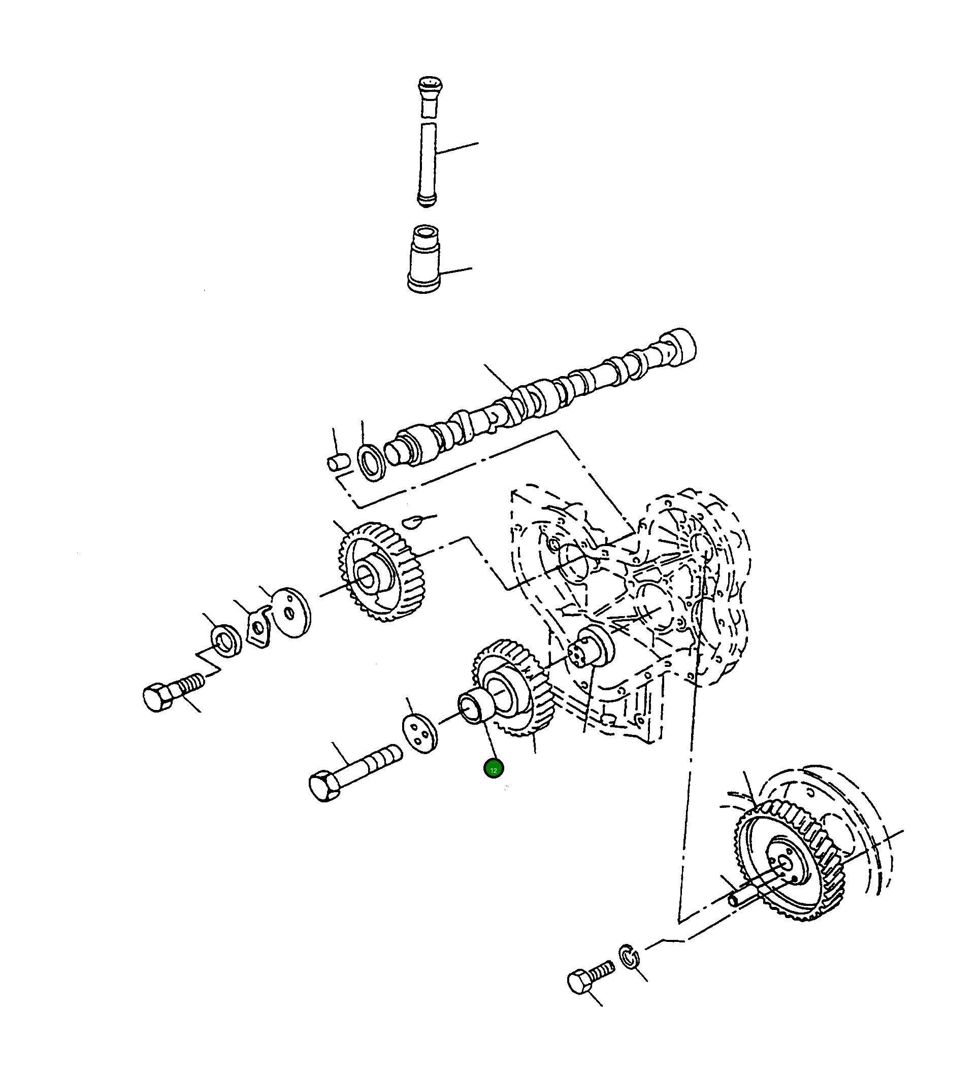 Втулка 4906726M1 Komatsu