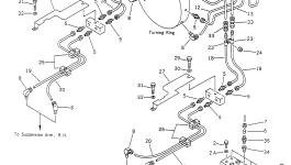 Трубка BW034954 Komatsu