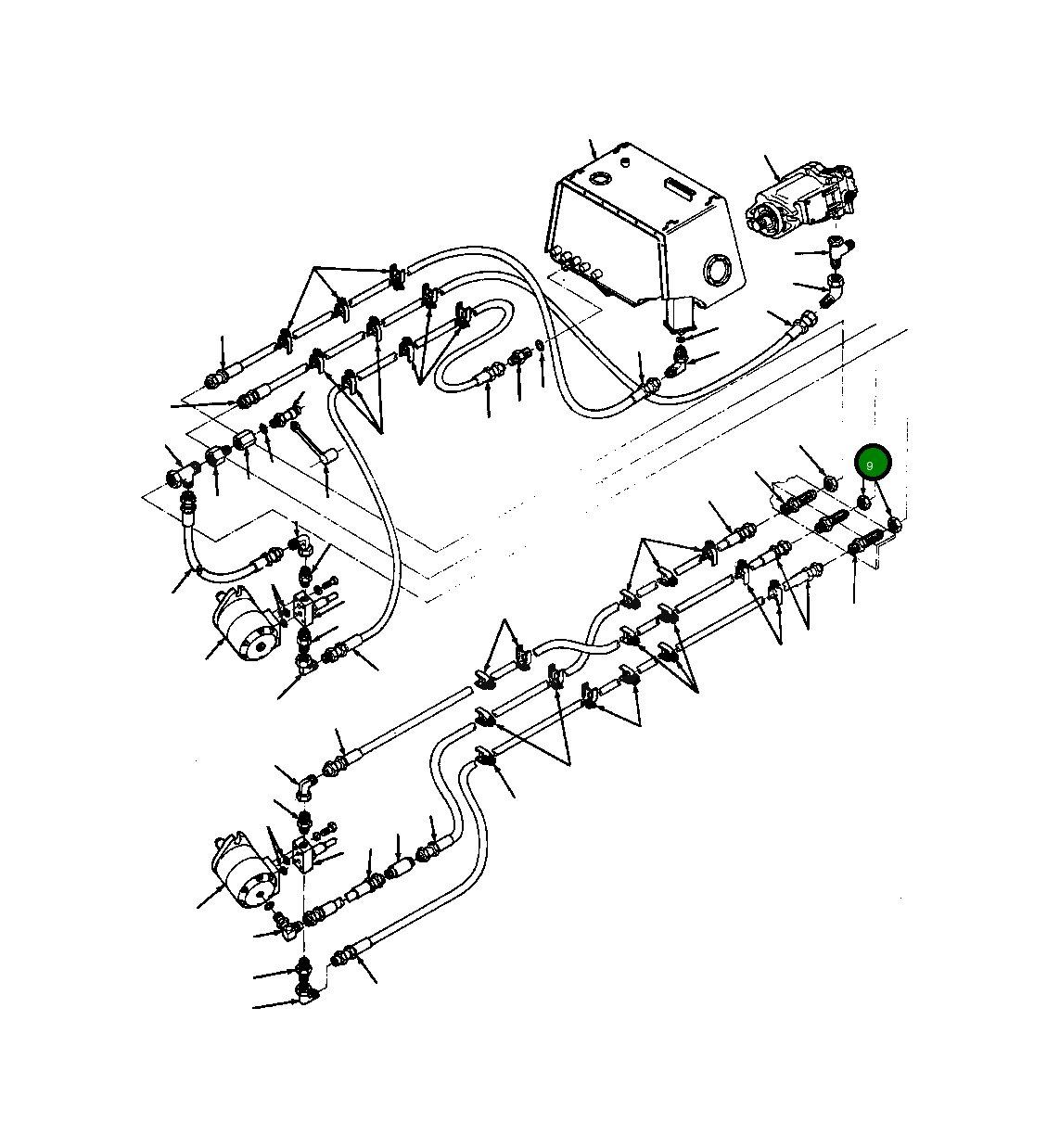 Стопорная гайка 121 545 Komatsu