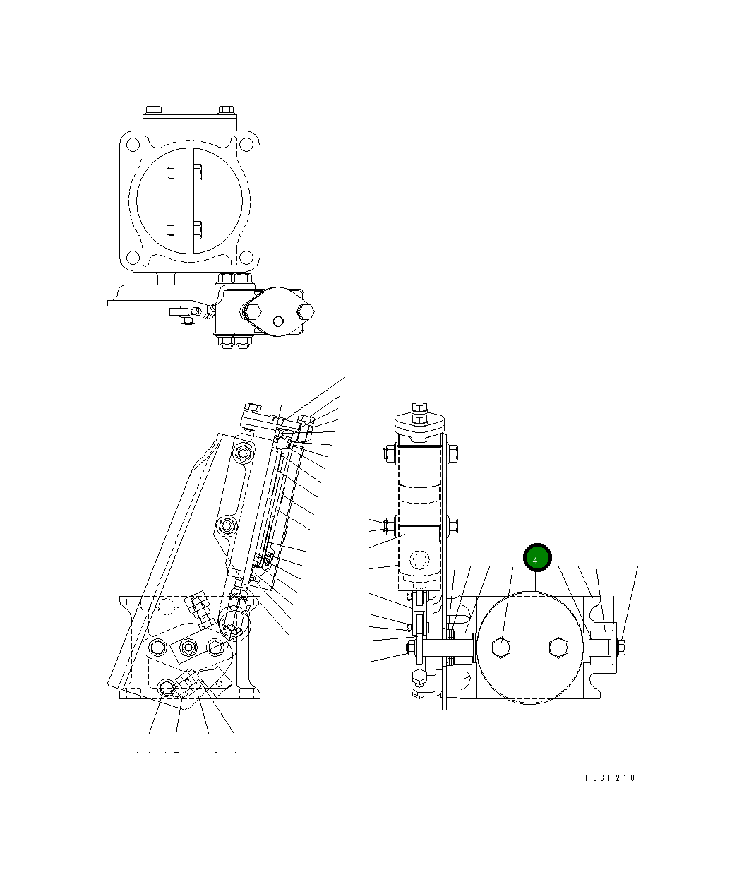 Клапан JK281-24184 Komatsu