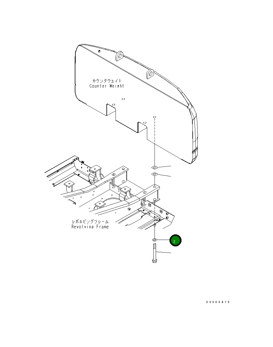 Шайба 209-09-51140 Komatsu
