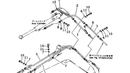 Хомут 20S-62-13140 Komatsu