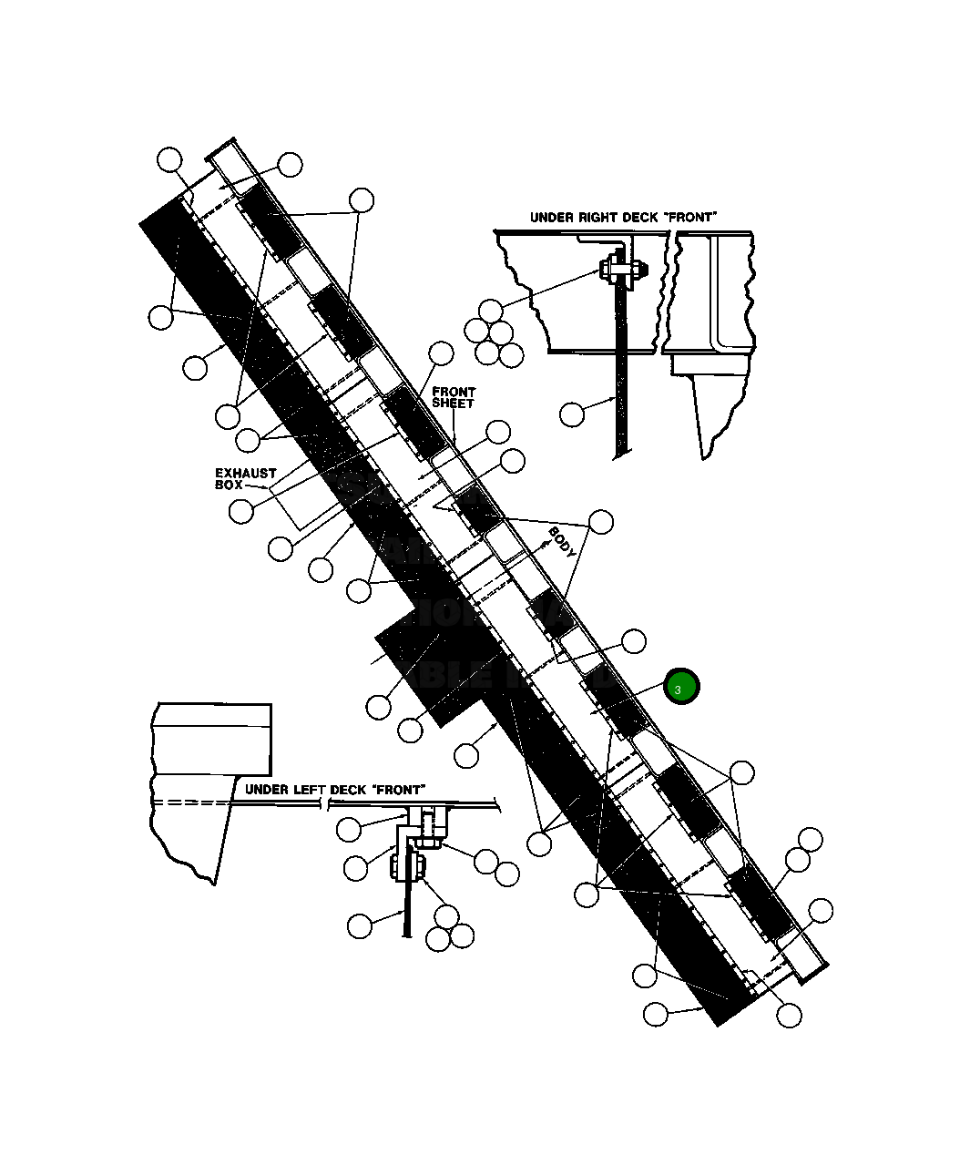 Монтажная штанга EB1106 Komatsu