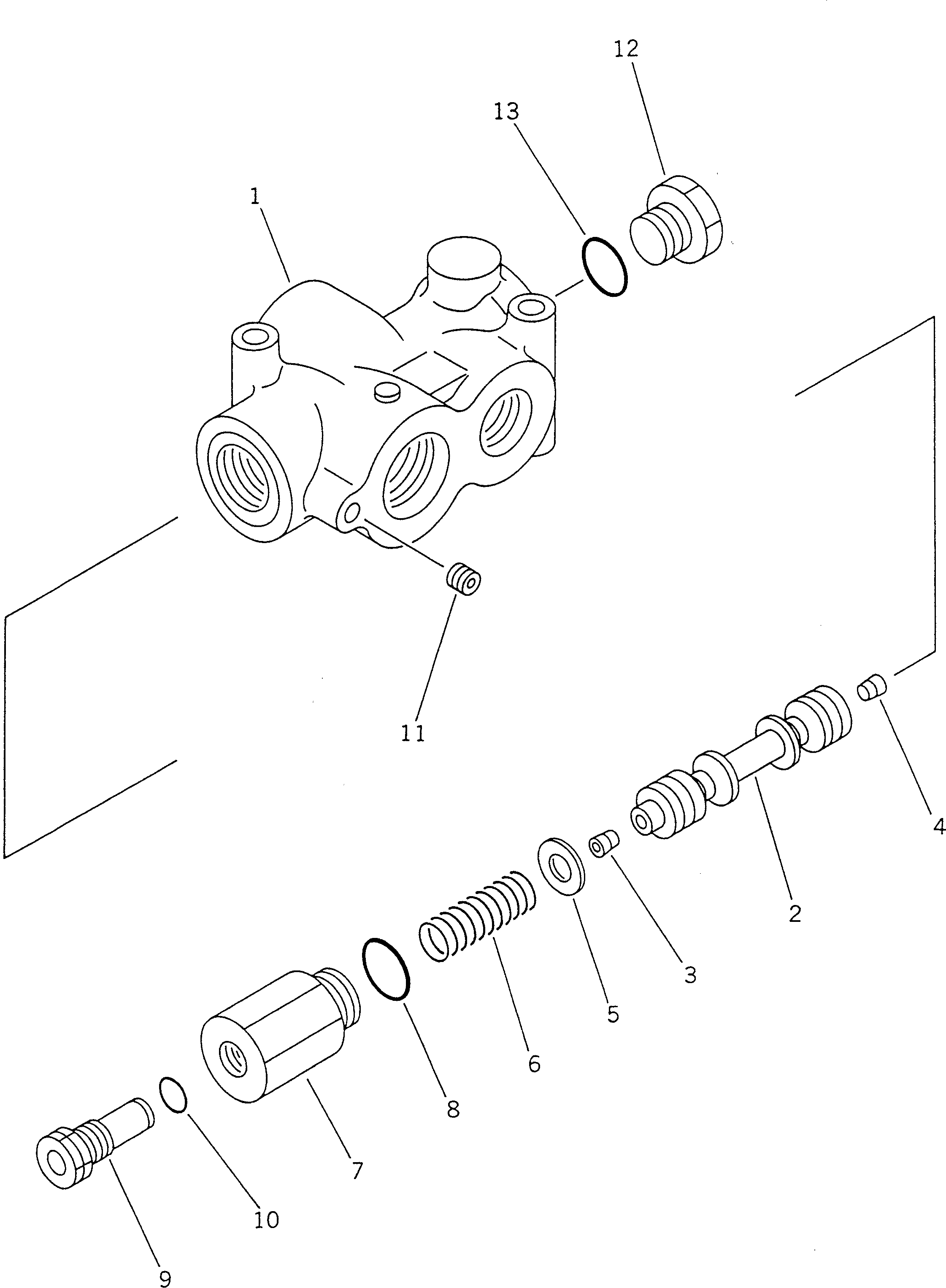 Корпус 235-40-13660 Komatsu