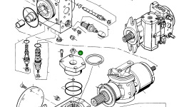Гайка 4912707M1 Komatsu