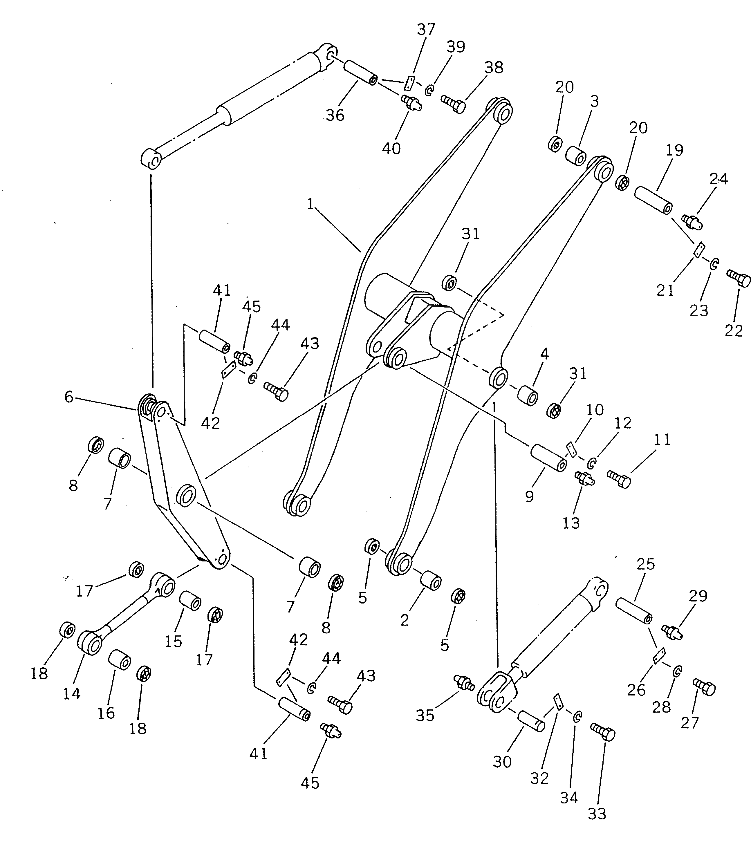 Втулка 362-70-12150 Komatsu