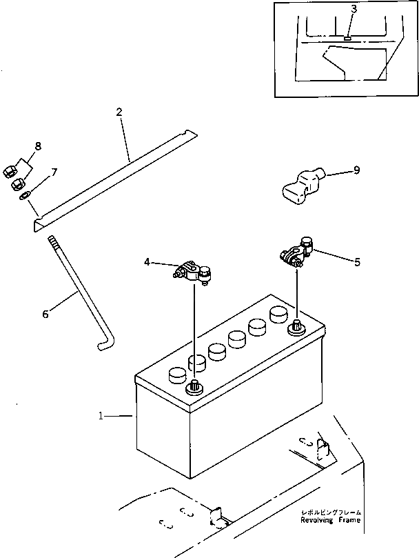 Группа аккумуляторов 20S-06-X1000 Komatsu