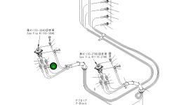 Шланг 207-62-KC250 Komatsu