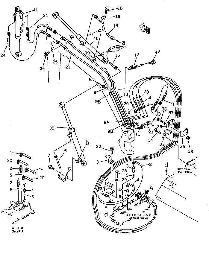 Шланг 21S-62-18330 Komatsu