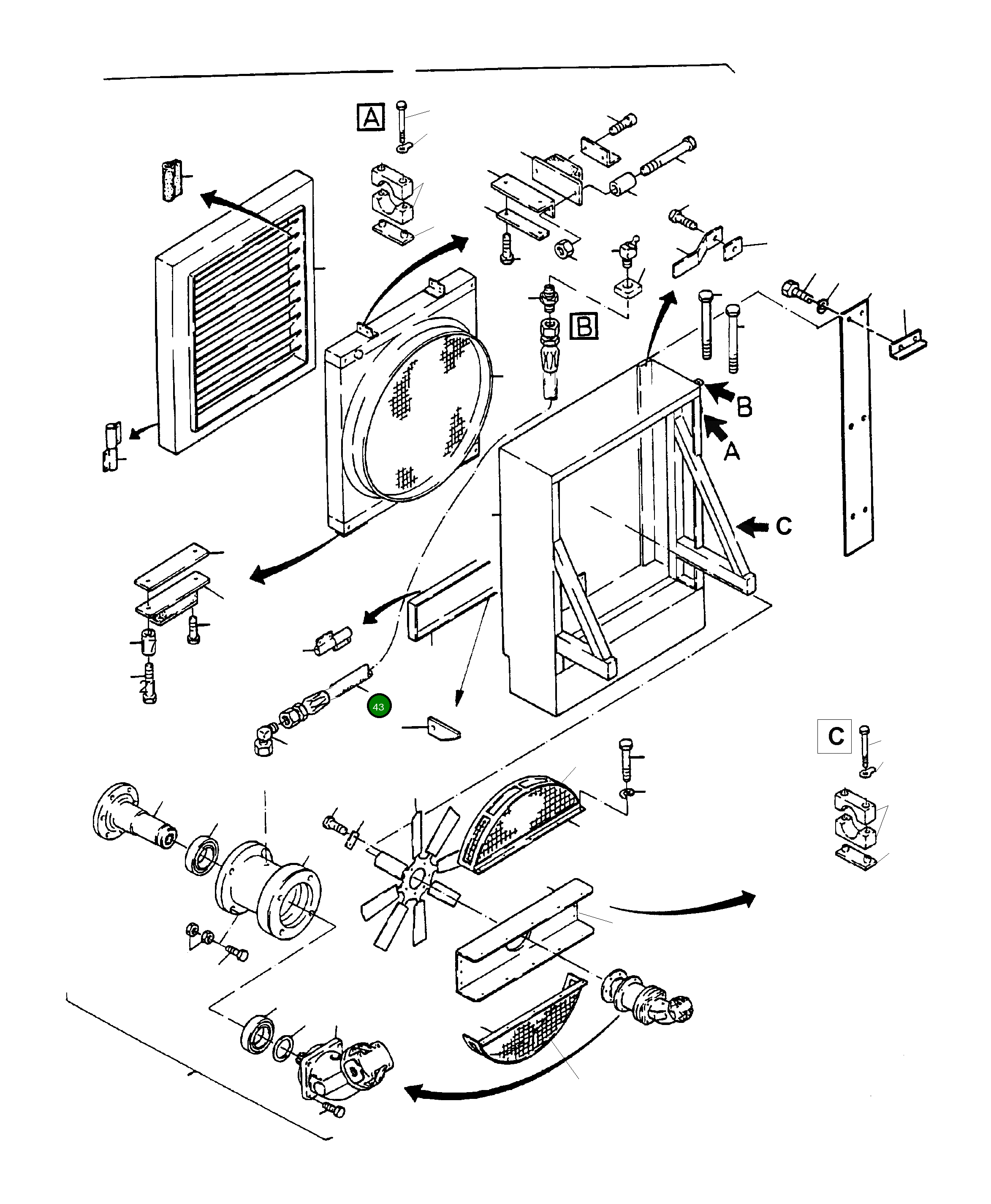 Шланг DN 5x1600 512 862 98 Komatsu