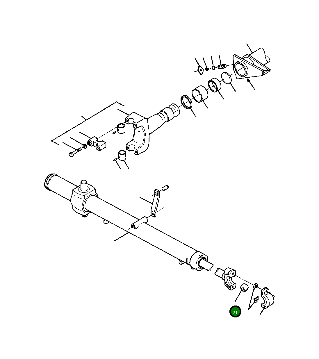Шарик шарнира 742 000 C1 Komatsu