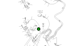 Шланг 1100MM 20Y-62-23251 Komatsu