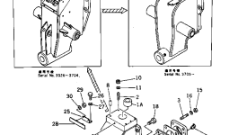 Опора 232-46-13331 Komatsu