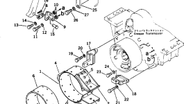 Кронштейн 232-975-9220 Komatsu