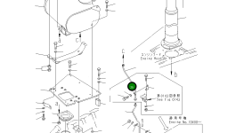 Хомут 6164-12-5380 Komatsu