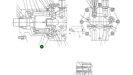 Игольчатый подшипник 0682-136 Komatsu