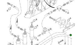 Шланг DN 08x780 941 605 40 Komatsu