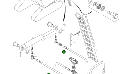 Шланг в сборе DN 10x10200 515 678 98 Komatsu