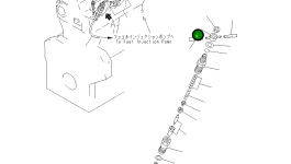 Шарнир YM129155-59530 Komatsu