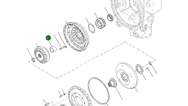 Проставка подшипника 246105 Komatsu