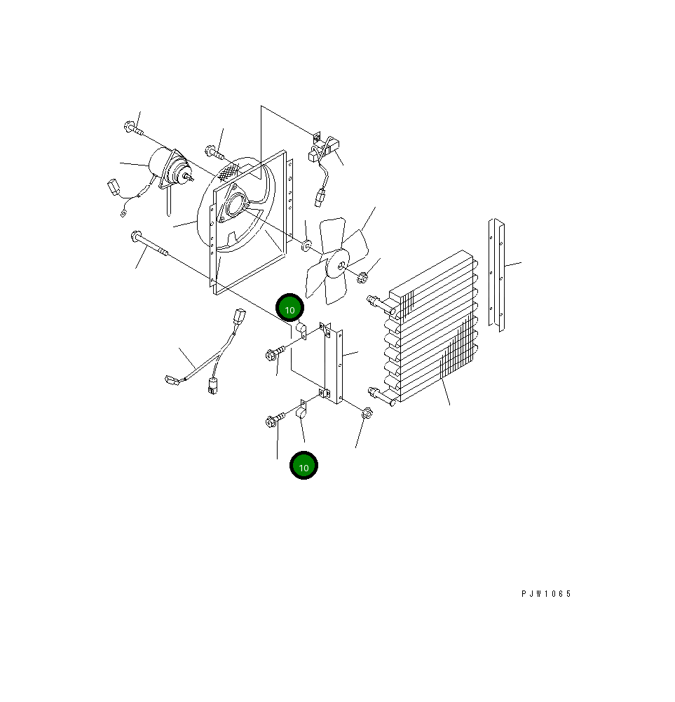 Хомут ND146680-9090 Komatsu
