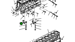 Хомут входного шланга регулятора 6162-29-1210 Komatsu