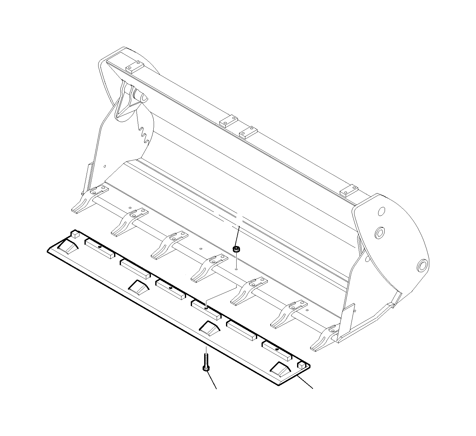 Отвал 42N-815-1420 Komatsu