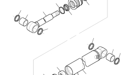 Гайка 890009752 Komatsu