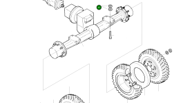 Гайка M20X1.5 S4033133 Komatsu