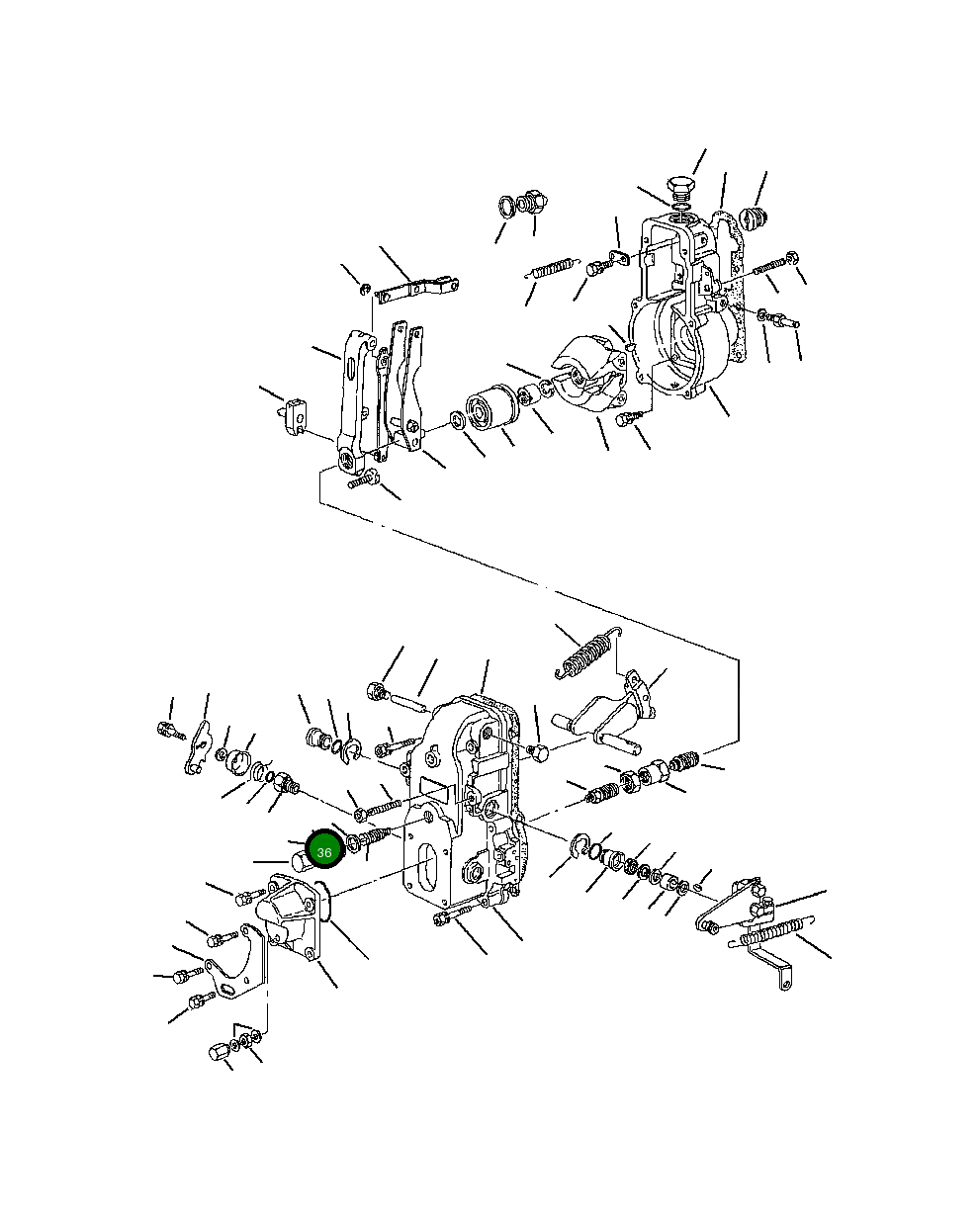 Гайка YMX15401-11700 Komatsu