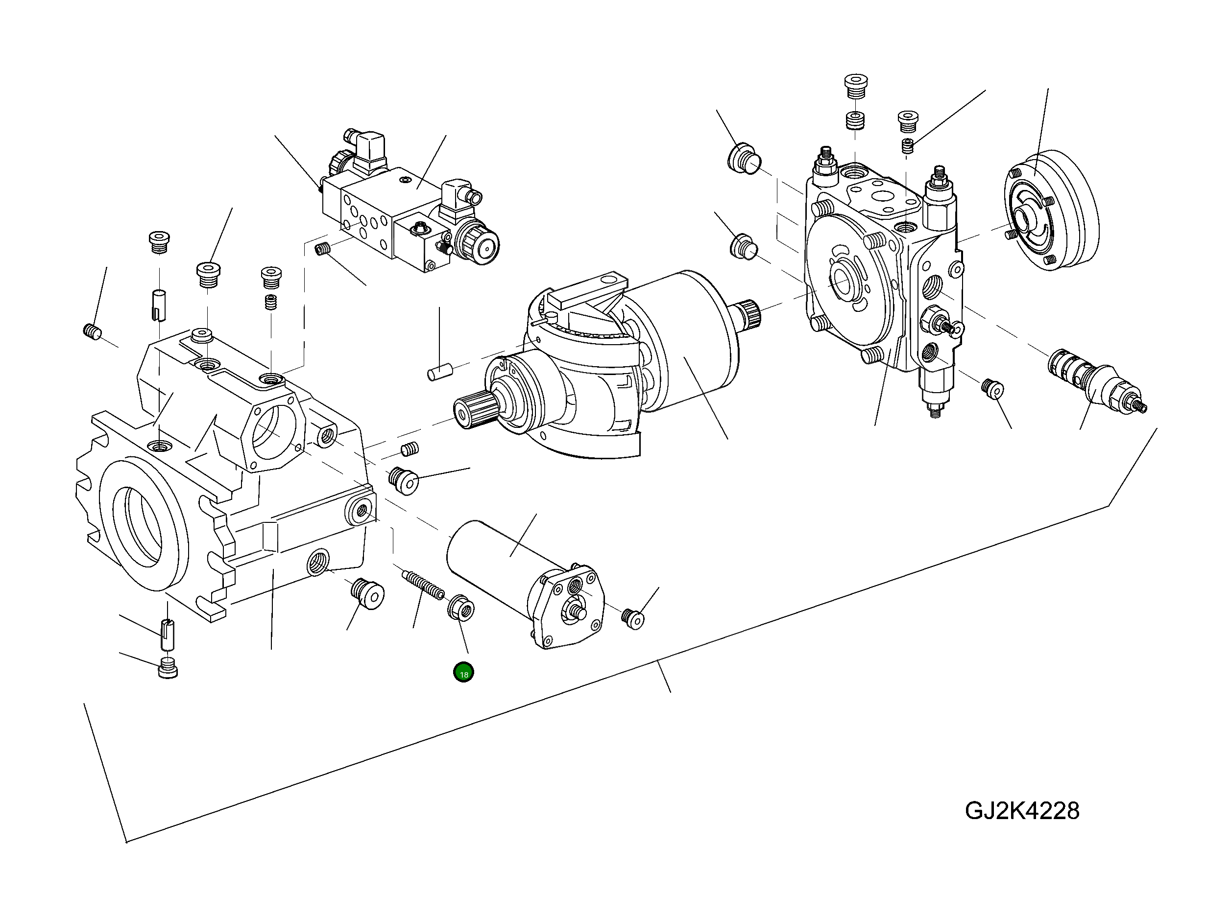 Гайка 42R-17-H0P17 Komatsu