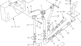 Трубка 208-987-5350 Komatsu