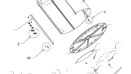 Фланец шарикоподшипника 769 246 73 Komatsu