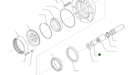 Втулка 42W-23-H0P82 Komatsu
