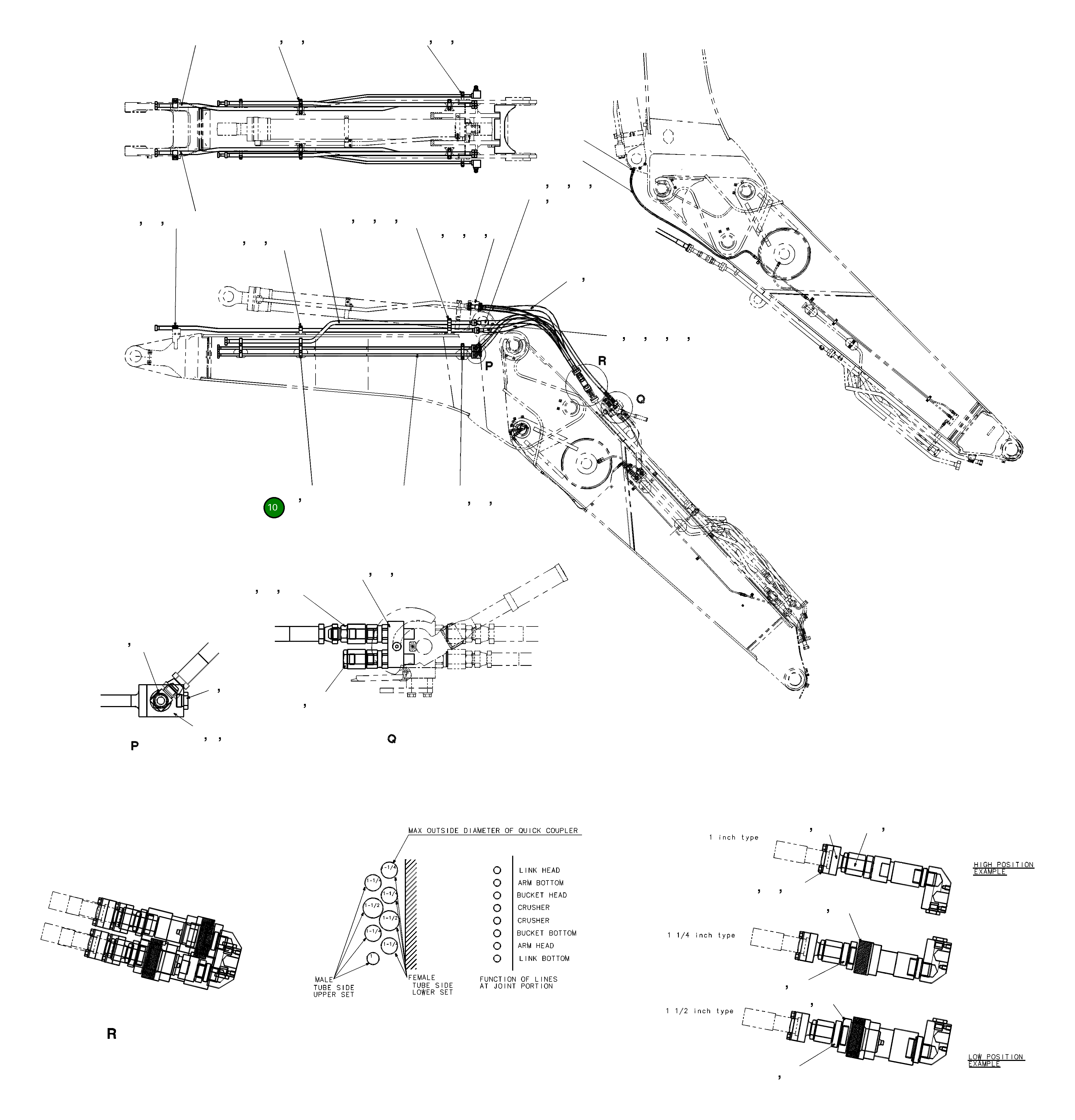 Хомут KV-1B27-4180 Komatsu