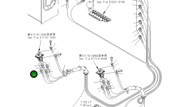 Шланг 3500MM 20Y-62-42311 Komatsu