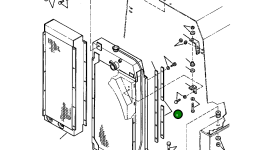 Монтажная штанга 1436 687 H2 Komatsu