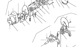 Фиксатор подшипника 770 308 73 Komatsu