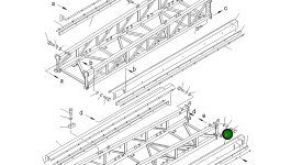 Накладка 8253-75-1570 Komatsu