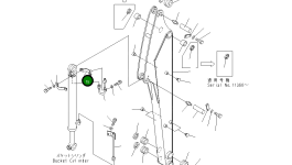 Хомут 22J-943-1740 Komatsu