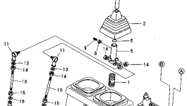 Шарик тяги YM172157-45630 Komatsu