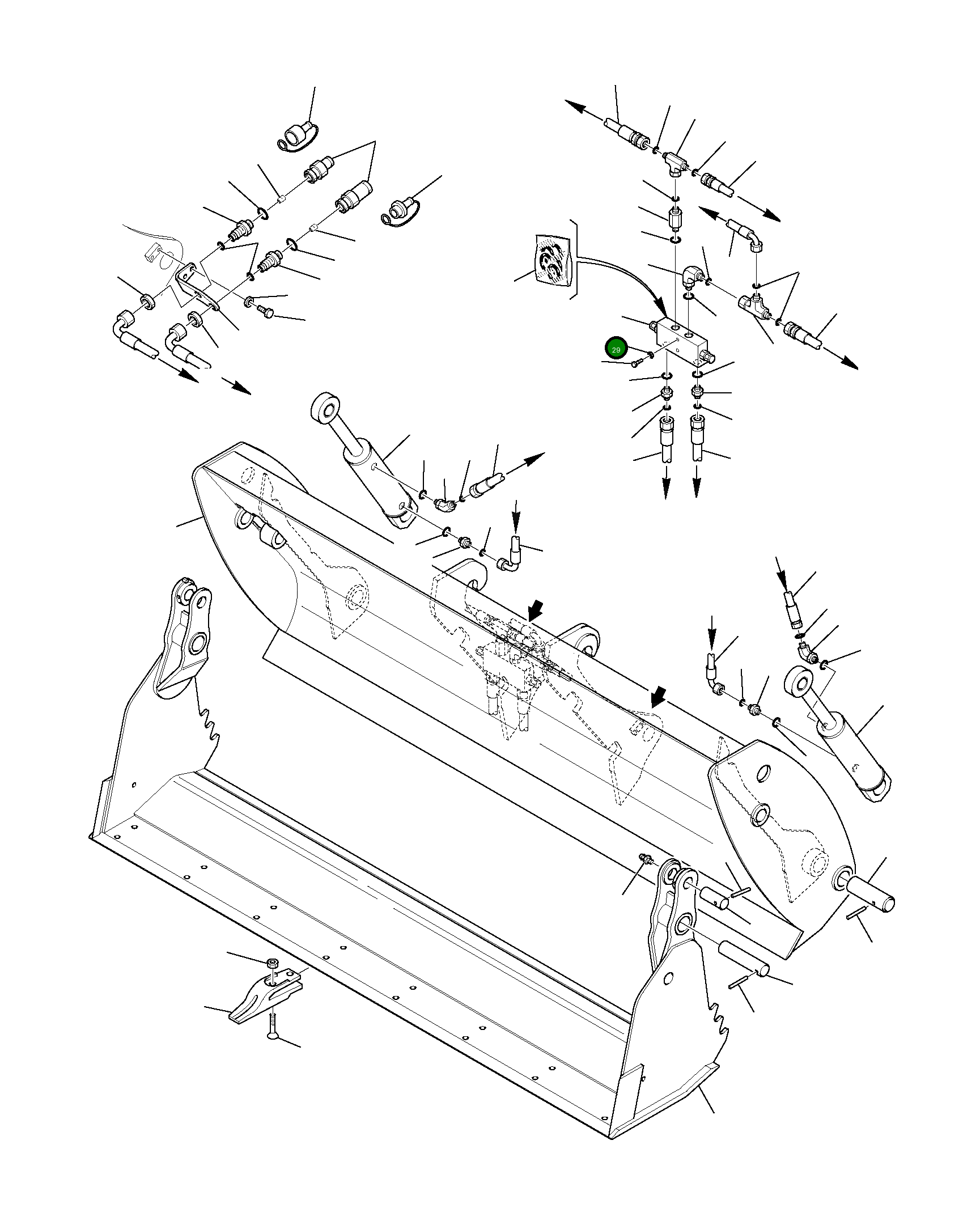 Клапан 21D-60-17240 Komatsu
