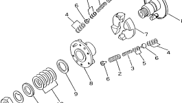 Гайка DK029205-0000 Komatsu