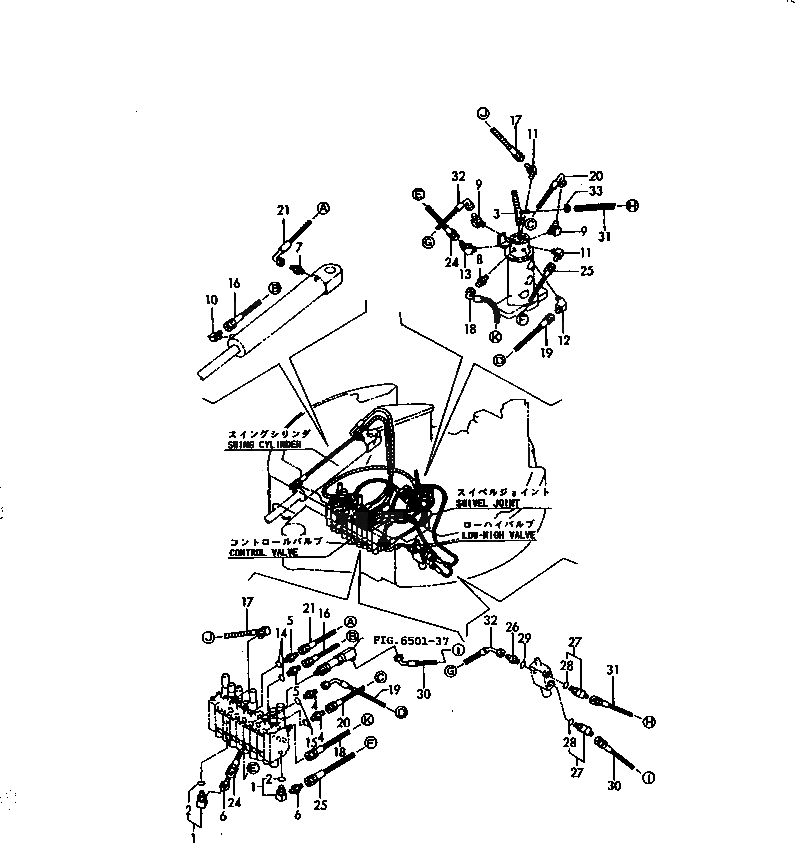 Шланг YM172183-78550 Komatsu