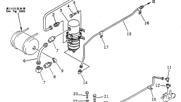 Клипса 23S-879-1150 Komatsu